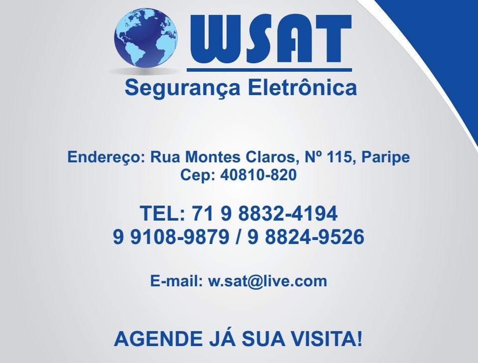 WSat Segurança Eletrônica em Salvador, BA